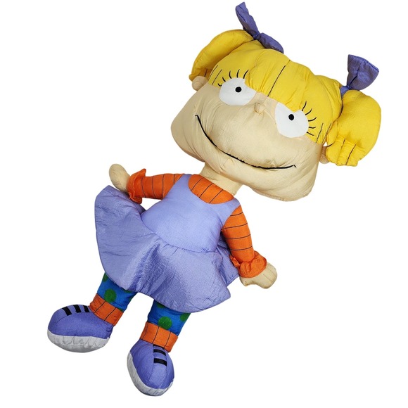 Rugrats Other - Rugrats Angelica Nickelodeon Plush 90's Vintage Play by Play Large